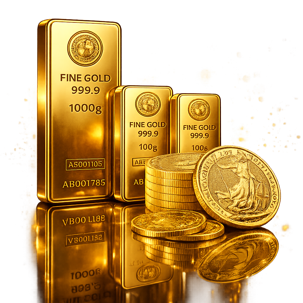 Fyzické investiční zlato